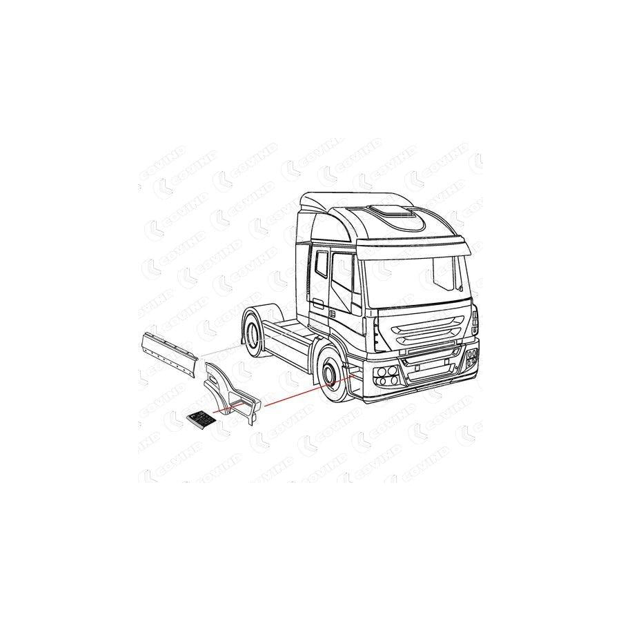 Covind 550/216 Foot Board