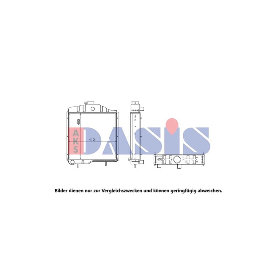 AKS Dasis 440315N Engine Radiator