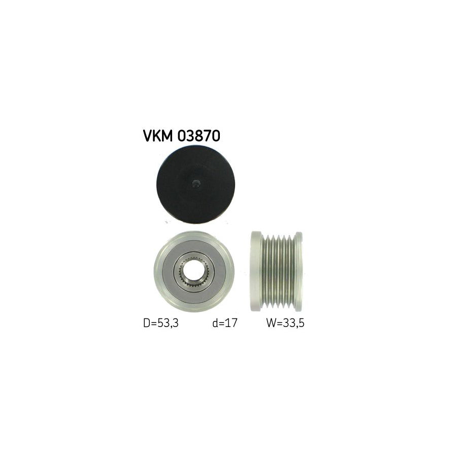 Skf Vkm 03870 Alternator Freewheel Clutch | ML Performance US Car Parts
