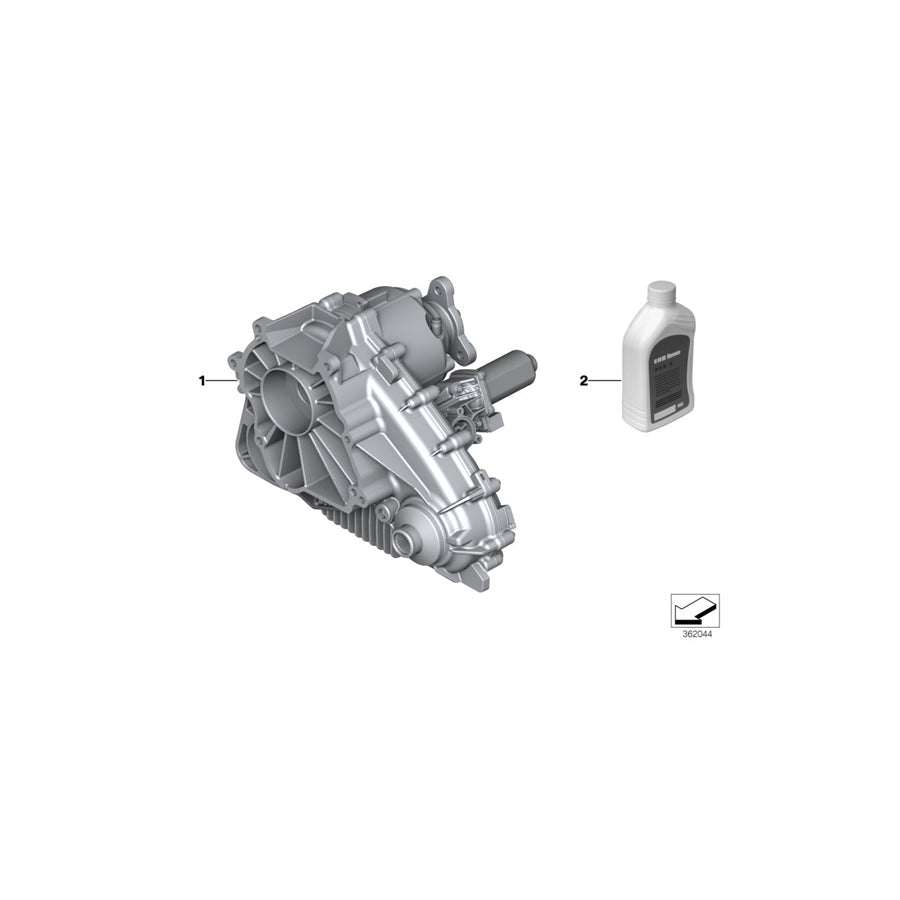 Genuine BMW 27107599889 E71 E70 At-Auxiliary Transmission ATC 700 (Inc. X5) | ML Performance US Car Parts