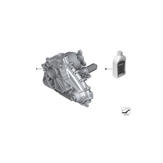 Genuine BMW 27107599889 E71 E70 At-Auxiliary Transmission ATC 700 (Inc. X5) | ML Performance US Car Parts