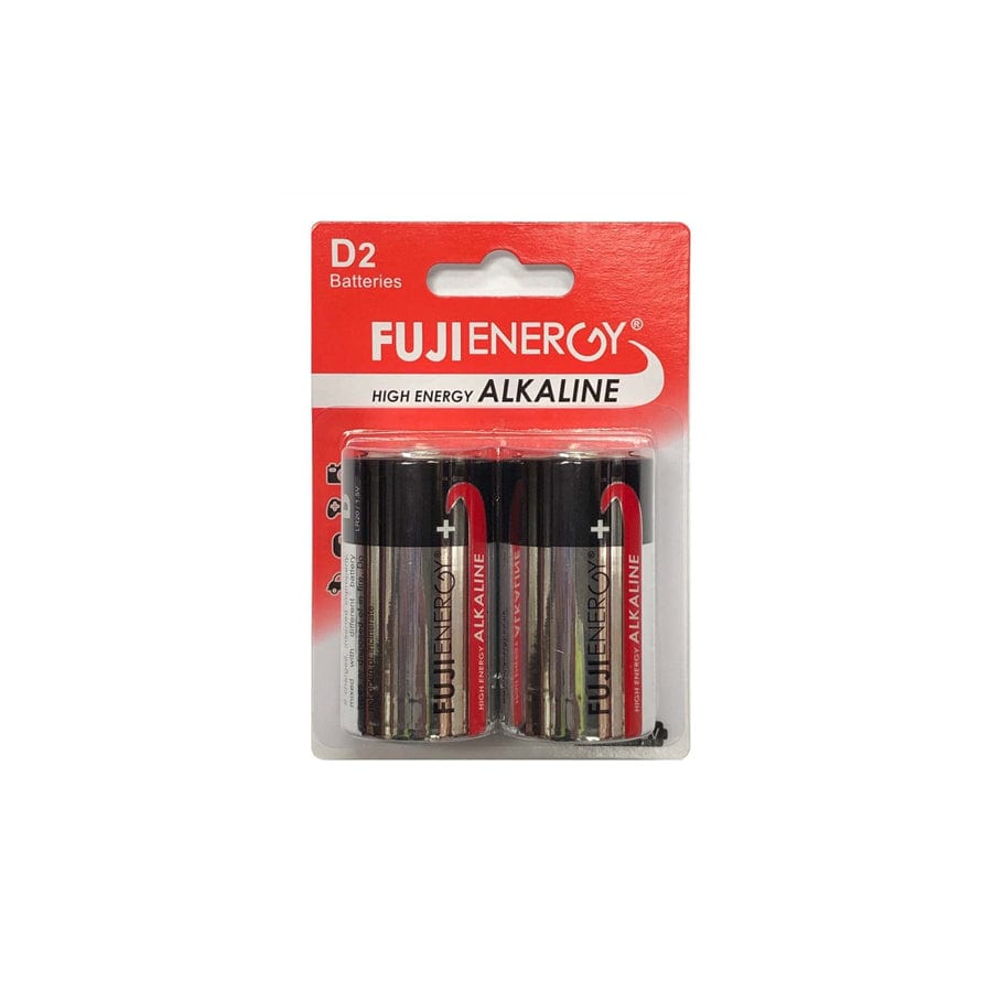 LR20 Fuji Energy Alkaline X2 D (Card of 2)