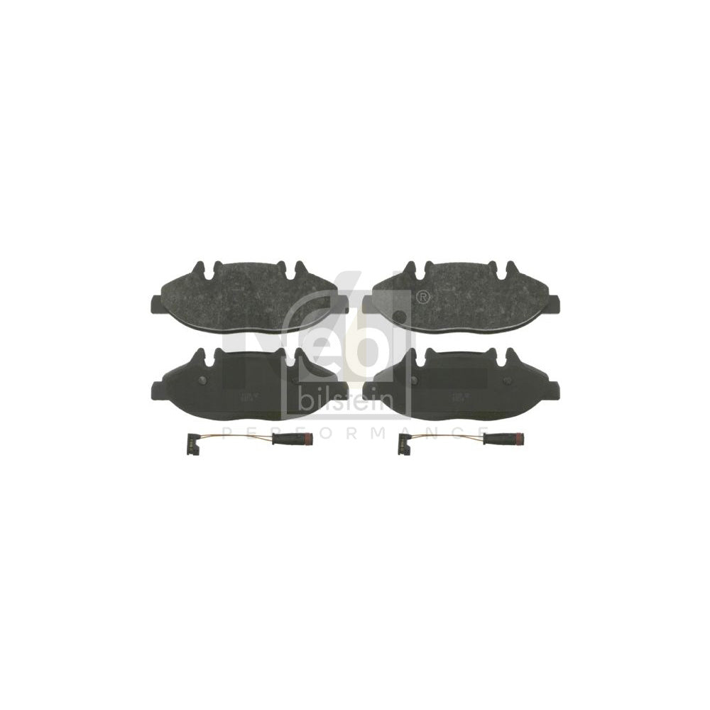 Febi Bilstein 16487 Brake Pad Set Front Axle, Incl. Wear Warning Contact