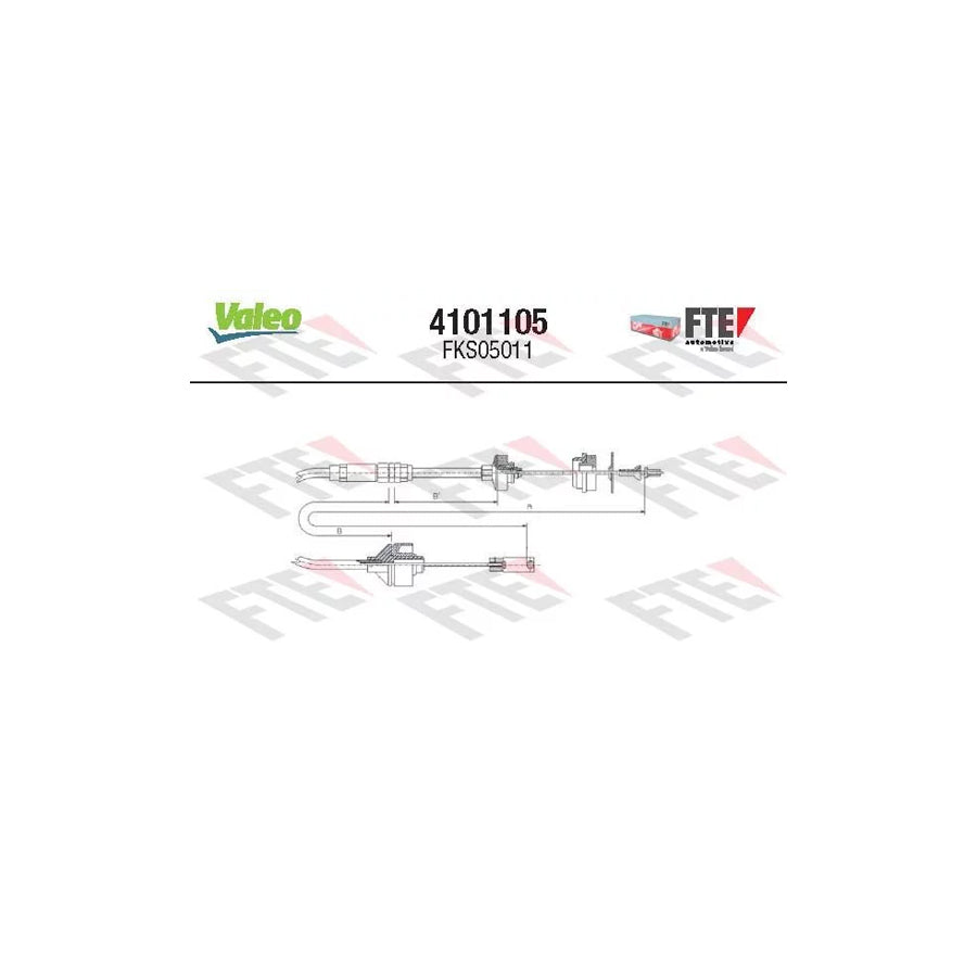 FTE 4101105 Clutch Cable