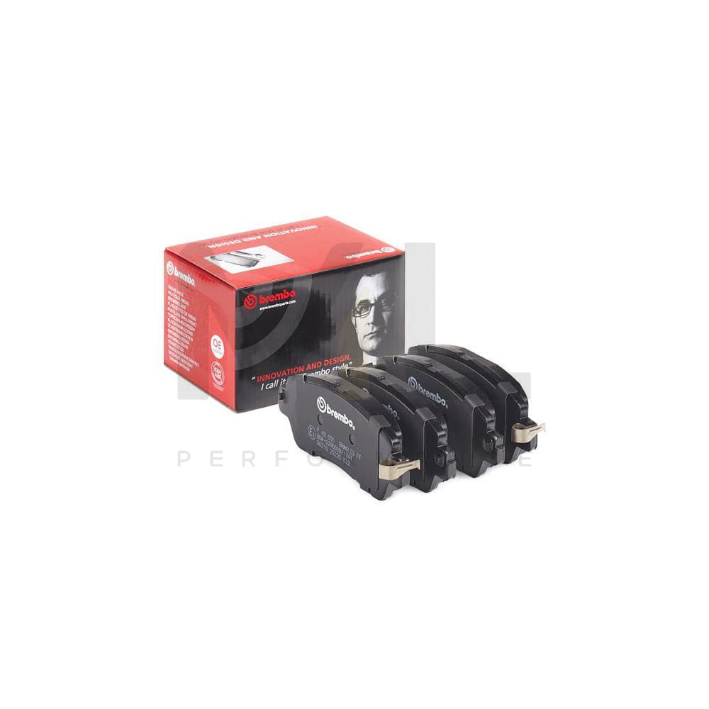 Brembo P 49 055 Brake Pad Set With Acoustic Wear Warning | ML Performance Car Parts