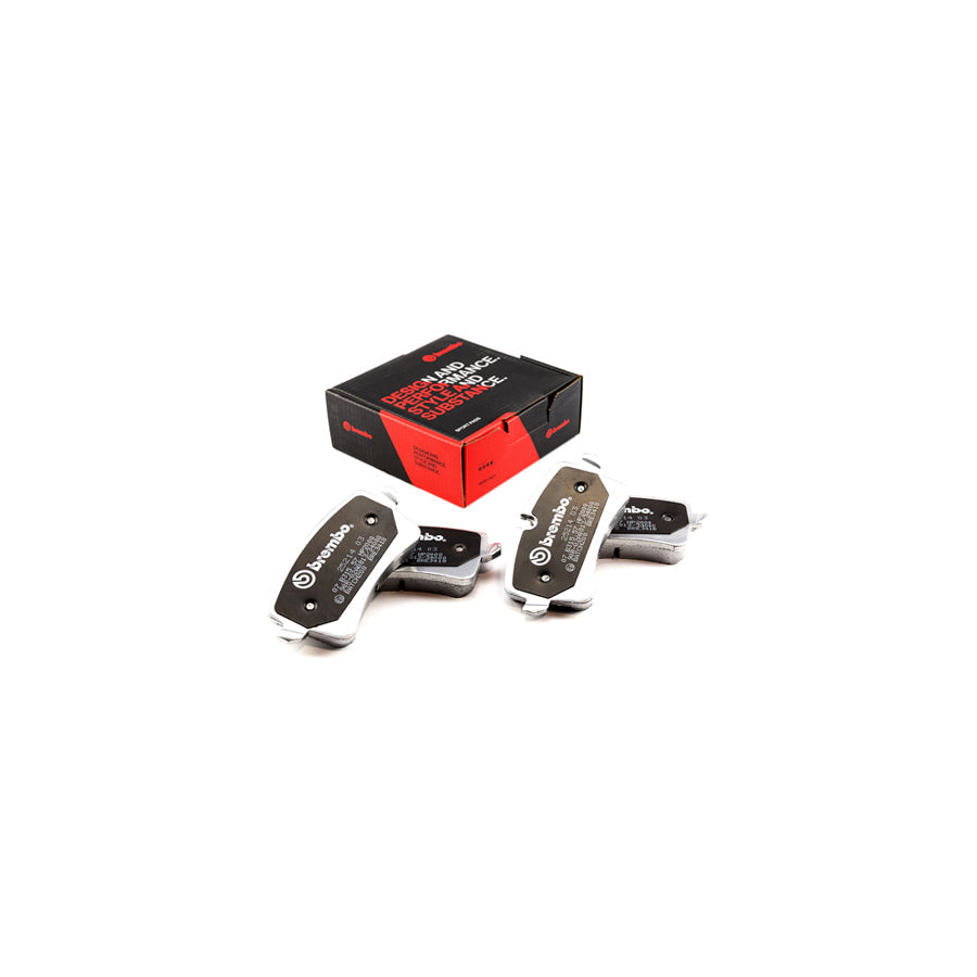 Brembo 07.B315.57 Audi Porsche Rear HP2 High Performance Brake Pad Set (Inc. A4, A7, A8, Q3, Macan) | ML Performance US Car Parts