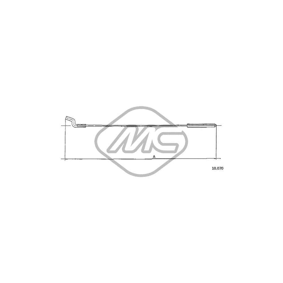 Metalcaucho 83786 Throttle Cable