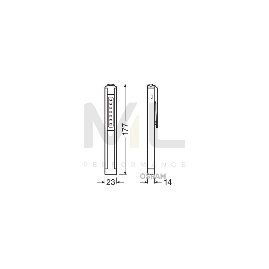 OSRAM LEDIL106 Pen torch
