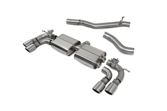 Scorpion SVWS054 VW Golf R MK7.5 Non-Res Cat/Gpf Back System With Electronic Valves | ML Performance US US