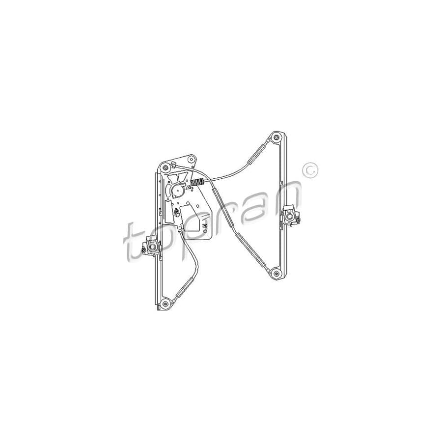 Topran 500 040 Mounting, Axle Bracket For Bmw 3 Series