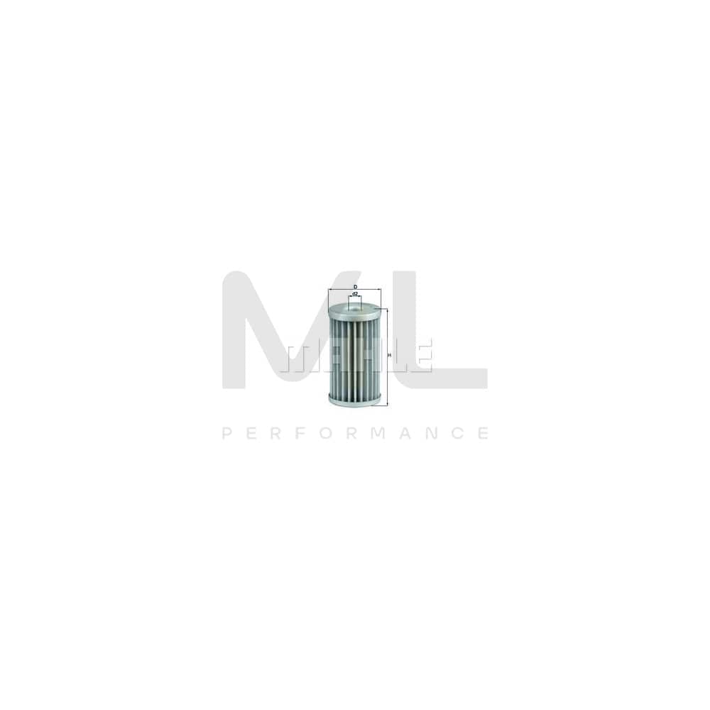 MAHLE ORIGINAL KX 39 Fuel filter Filter Insert | ML Performance Car Parts