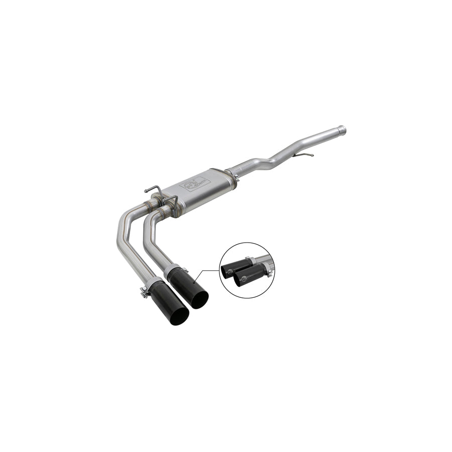  aFe 49-44098-B Cat-Back Exhaust System GM Silverado/Sierra 1500 09-18 / Silverado LD/Sierra Limited 2019 V6-4.3/V8-4.8/5.3L  | ML Performance US Car Parts