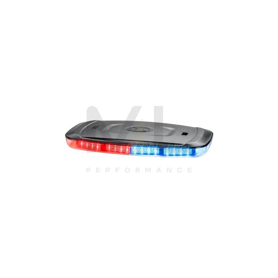 HELLA 2RL 014 565-501 Warning light LED, Lamp Type: LED, Blue, Red, Plug Type: open cable ends