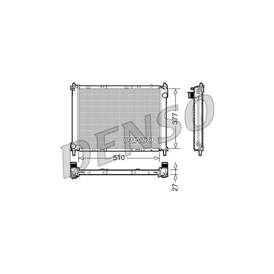 DENSO DRM46022 Engine Radiator