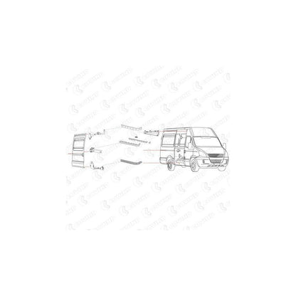 Covind C39/156 Roller Guide, Sliding Door