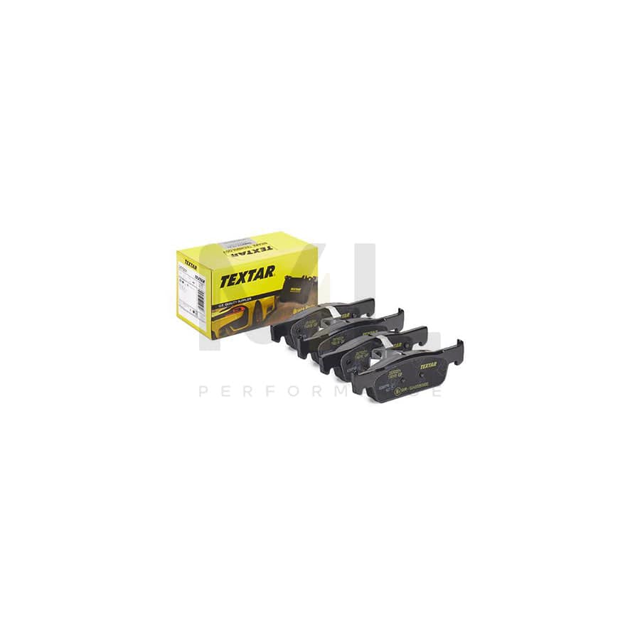 TEXTAR 2570201 Brake pad set not prepared for wear indicator | ML Performance Car Parts