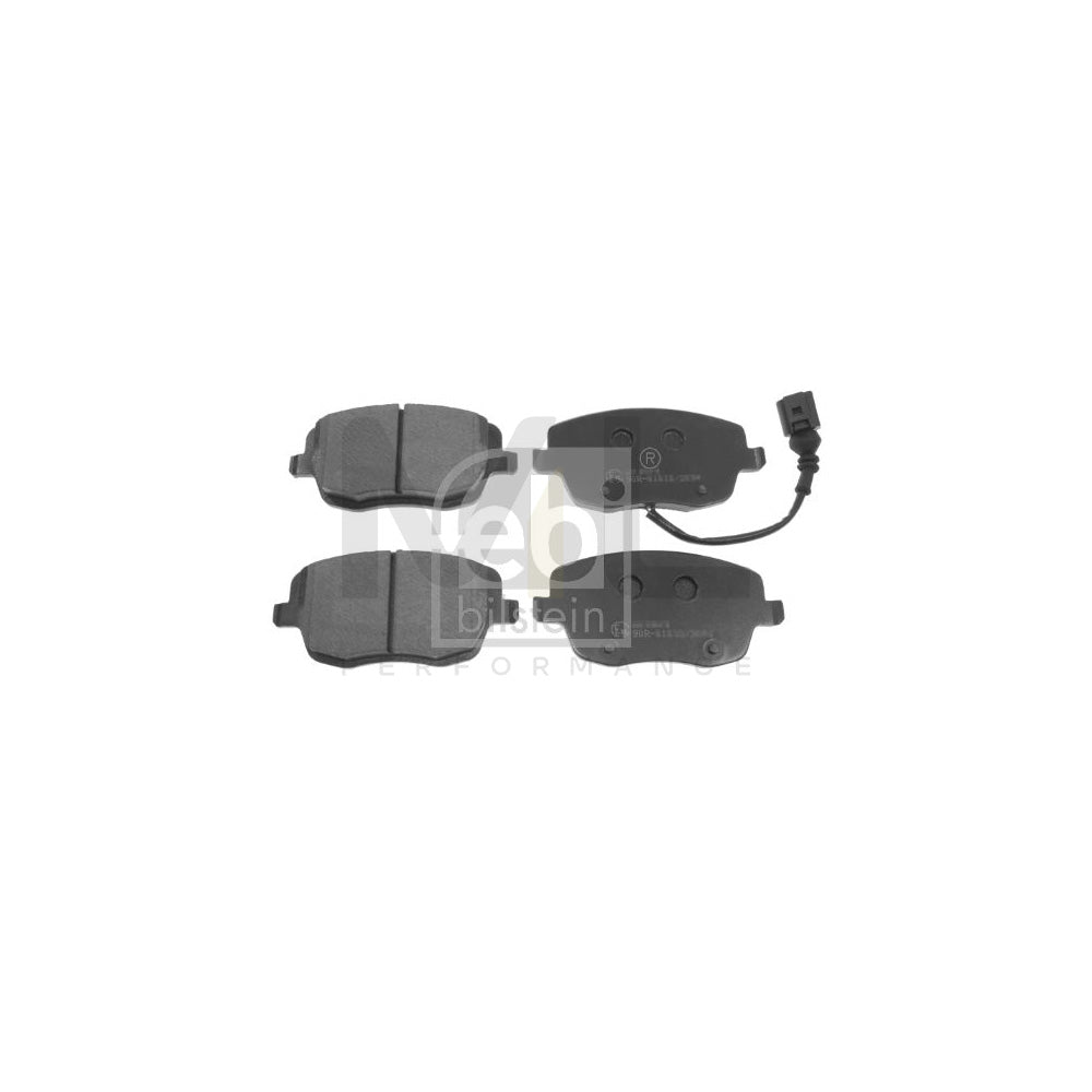 Febi Bilstein 16998 Brake Pad Set Front Axle, Incl. Wear Warning Contact