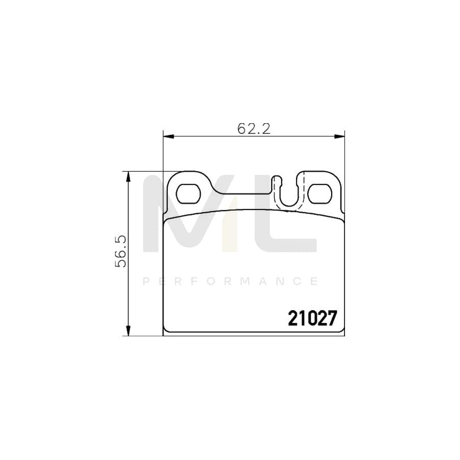 TEXTAR 2102702 Brake pad set suitable for MERCEDES-BENZ S-Class prepared for wear indicator | ML Performance Car Parts