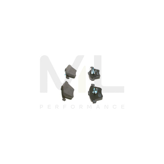 Bosch 0986494492 Brake Pad Set With Anti-Squeak Plate, With Piston Clip BP1413 | ML Performance Car Parts