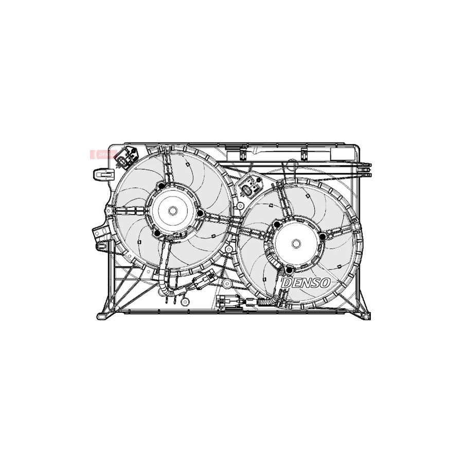 DENSO DER09075 Fan, Radiator