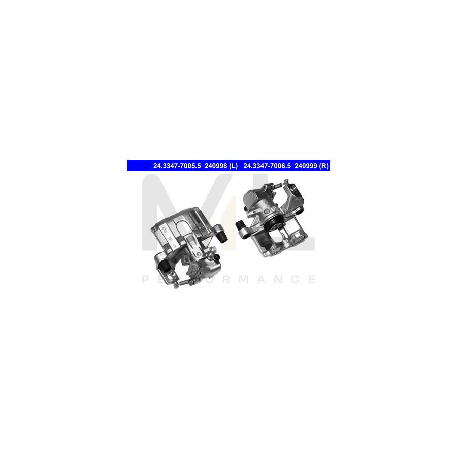 ATE 24.3347-7006.5 Brake Caliper without holder