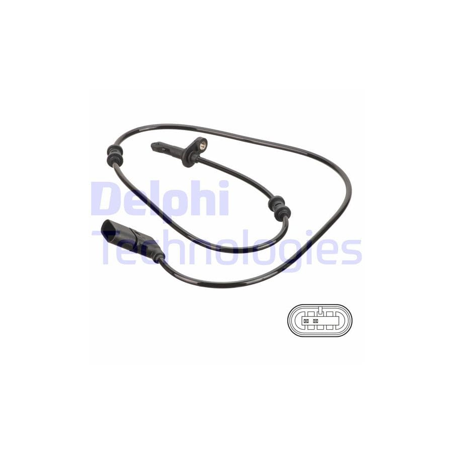 Delphi Ss20813 Abs Sensor Suitable For Mercedes-Benz C-Class