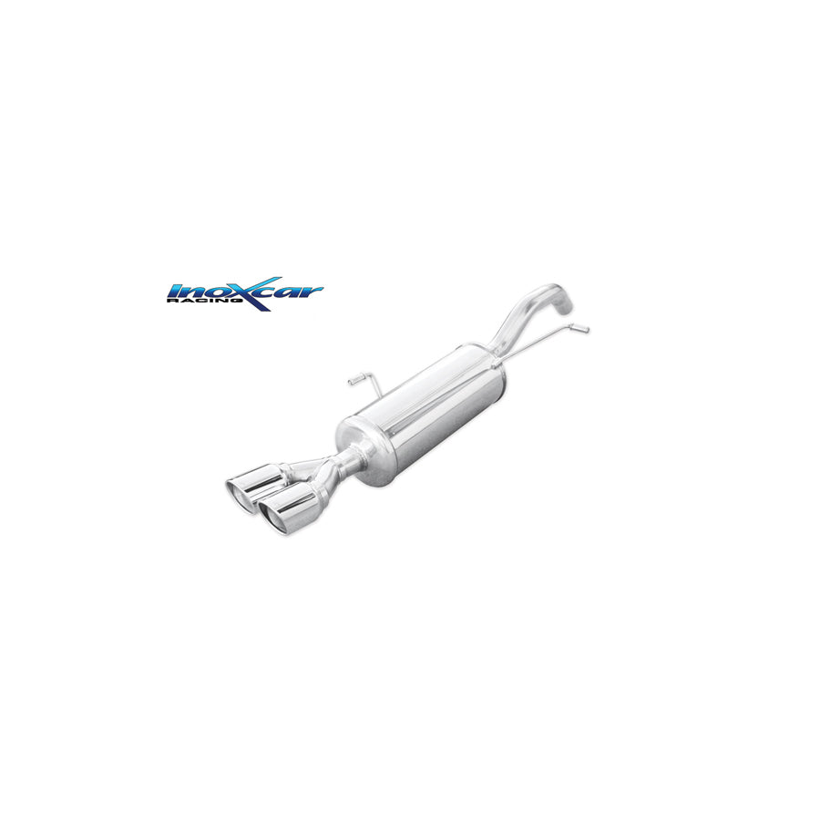 InoXcar PERCZ.01.XR80 Peugeot RCZ Stainless Steel Rear Exhaust