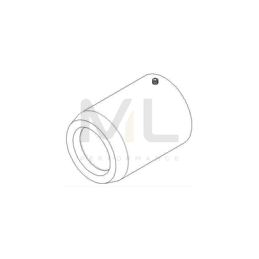 VEGAZ MOR-117 Exhaust tip for MINI Hatchback (R56) 450mm, Rear Muffler