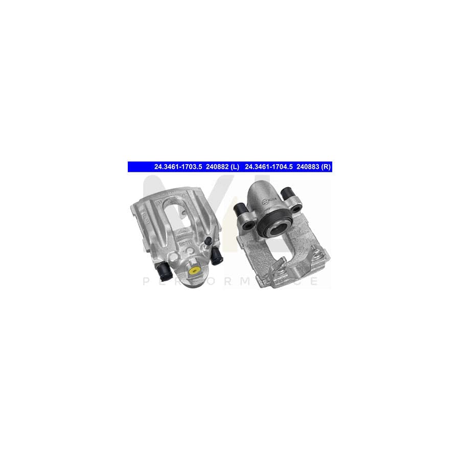 ATE 24.3461-1703.5 Brake Caliper without holder