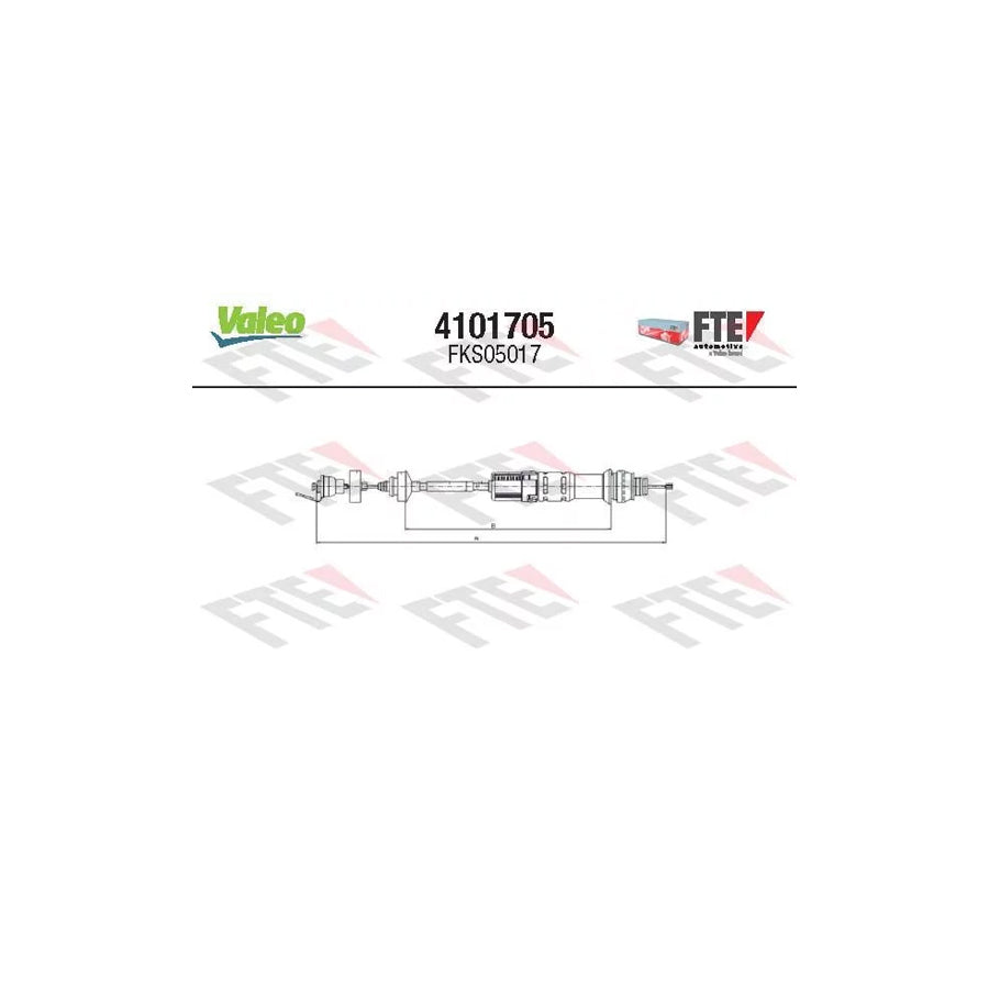 FTE 4101705 Clutch Cable