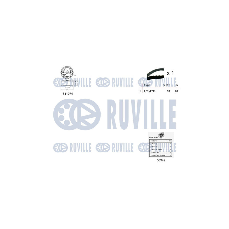 Ruville 56824 Alternator Freewheel Clutch