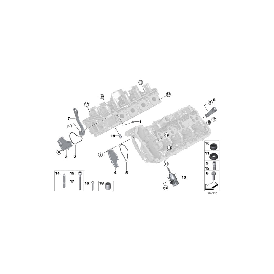 Genuine BMW 11128642383 G15 G11 G30 Non-Return Valve (Inc. 750LiX 4.0, X5 50iX & 750LiX 4.4) | ML Performance US Car Parts