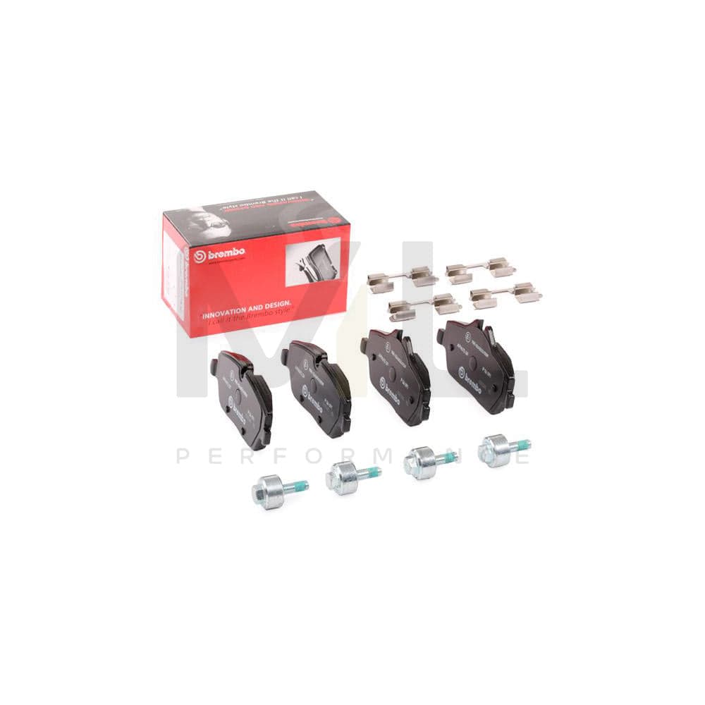 Brembo P 06 091 Brake Pad Set For Bmw I3 (I01) Prepared For Wear Indicator, With Brake Caliper Screws | ML Performance Car Parts
