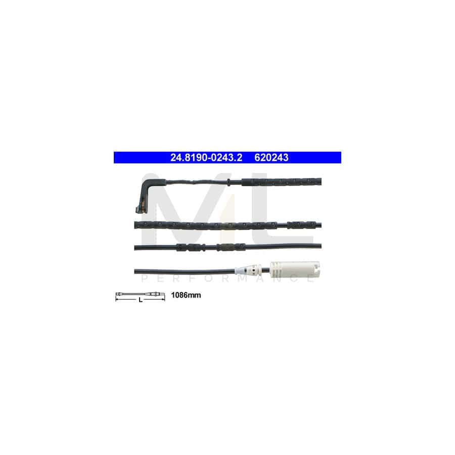 ATE 24.8190-0243.2 Brake pad wear sensor
