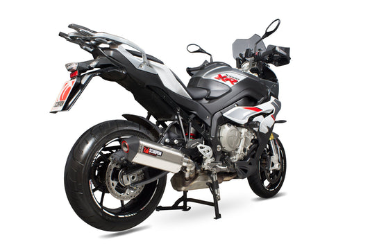 Scorpion RBM75SEO BMW S1000 XR Serket Parallel Slip-On - Brushed Stainless Steel Sleeve | ML Performance US US