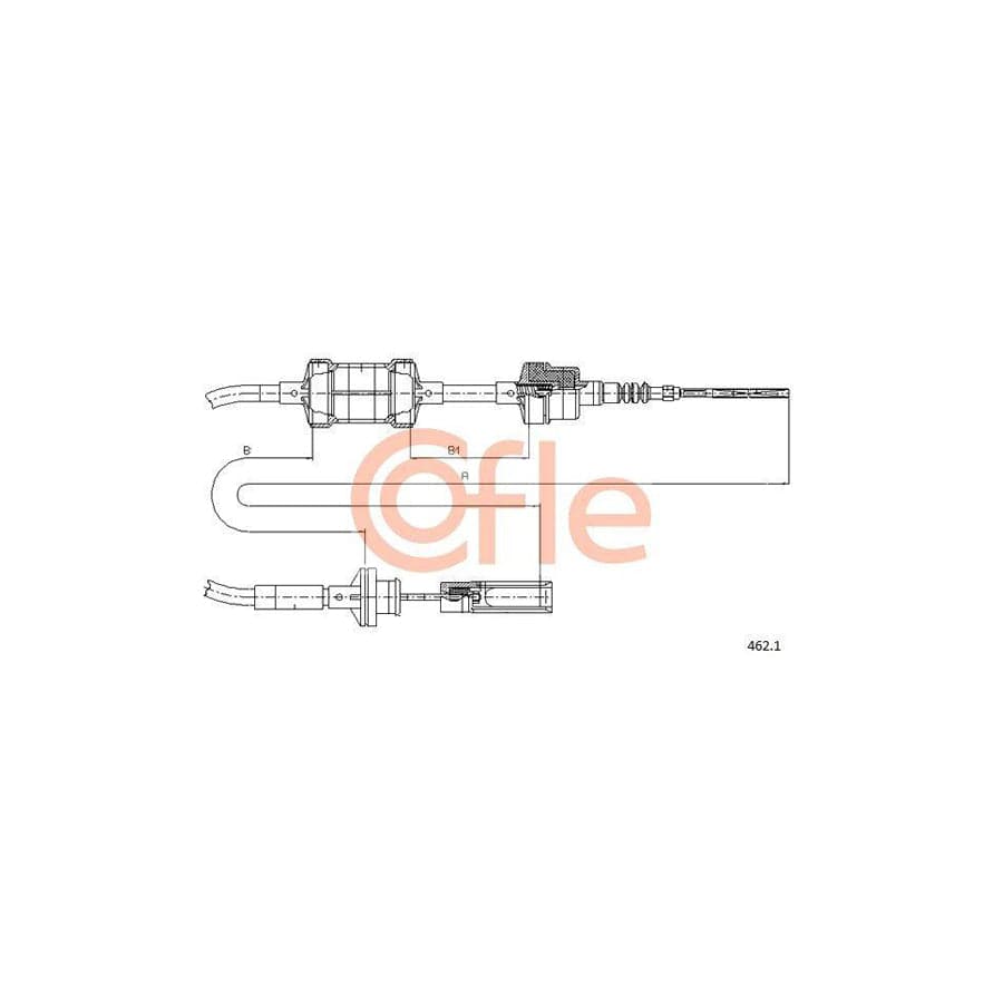 Cofle Bh.Bw030 Brake Hose