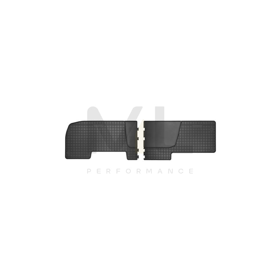 FROGUM Tailored 546146 Floor mat set Elastomer, Rear, Quantity: 2, Black, (LHD)