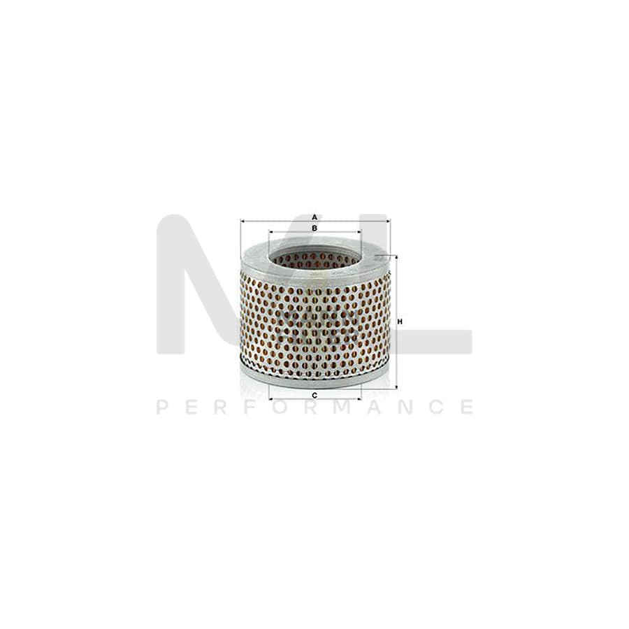 MANN-FILTER C 1112 Air Filter for BMW Isetta (100, 101, 102, 103) Filter Insert