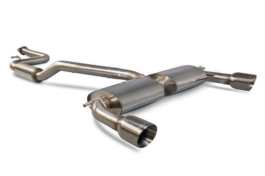 Scorpion SFD069 Ford Focus MK2 ST 63.5Mm/2.5 Resonated Cat-Back System  | ML Performance US US