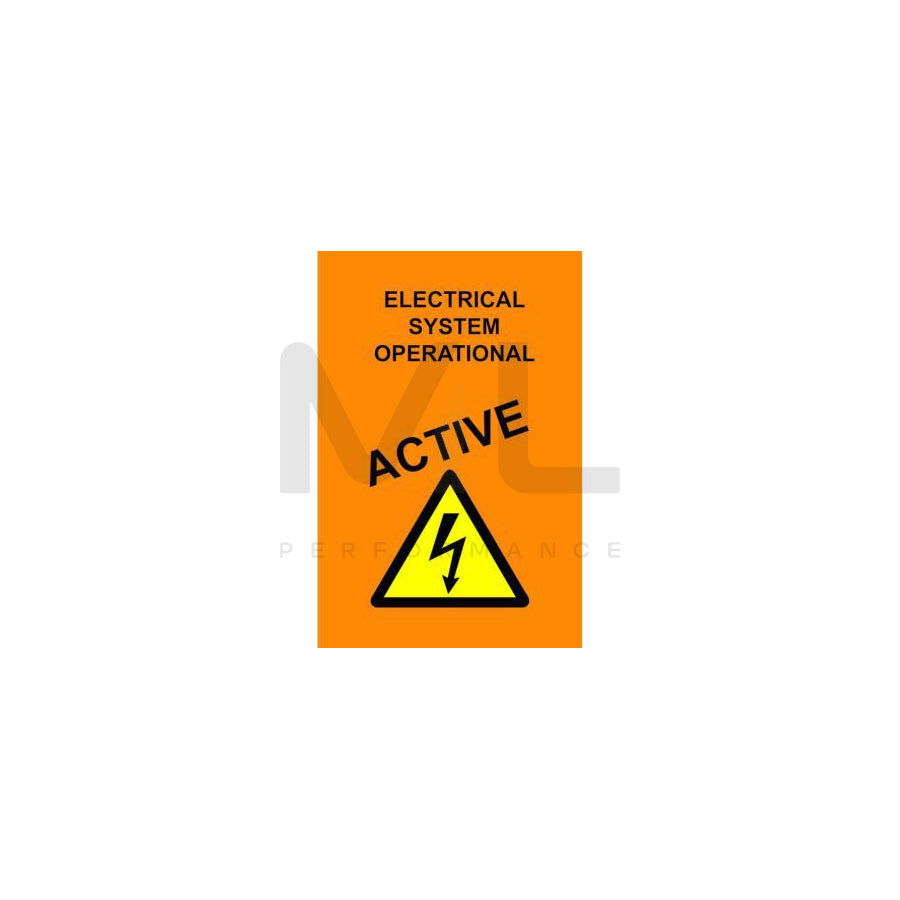 KS TOOLS 117.0173 Warning Sign Electrical Voltage