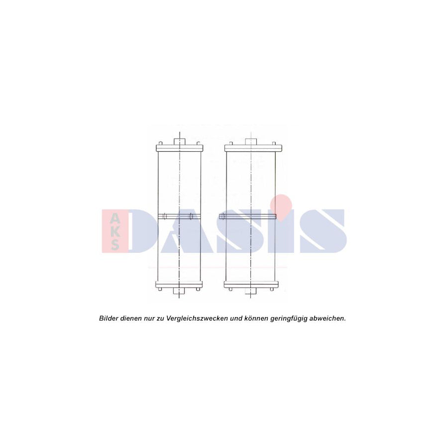 AKS Dasis 450201N Engine Radiator