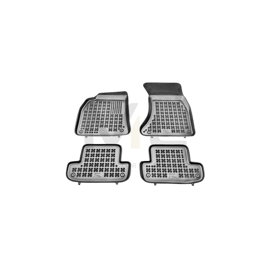 REZAW PLAST 200309 Floor mat set for AUDI A5 Elastomer, Front and Rear, Black