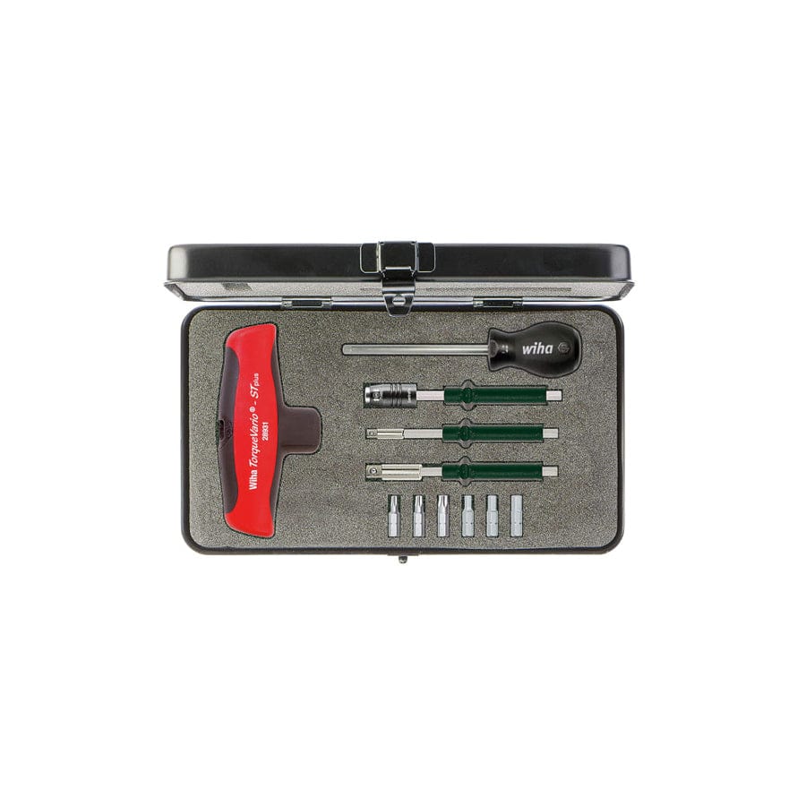Wiha WHA29234 TorqueVario®-S T Screwdriver Set, 11 Piece