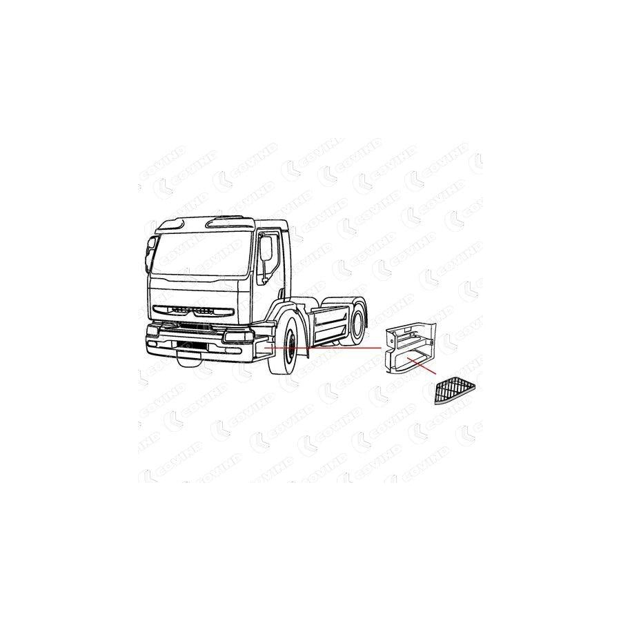 Covind 385/213 Foot Board