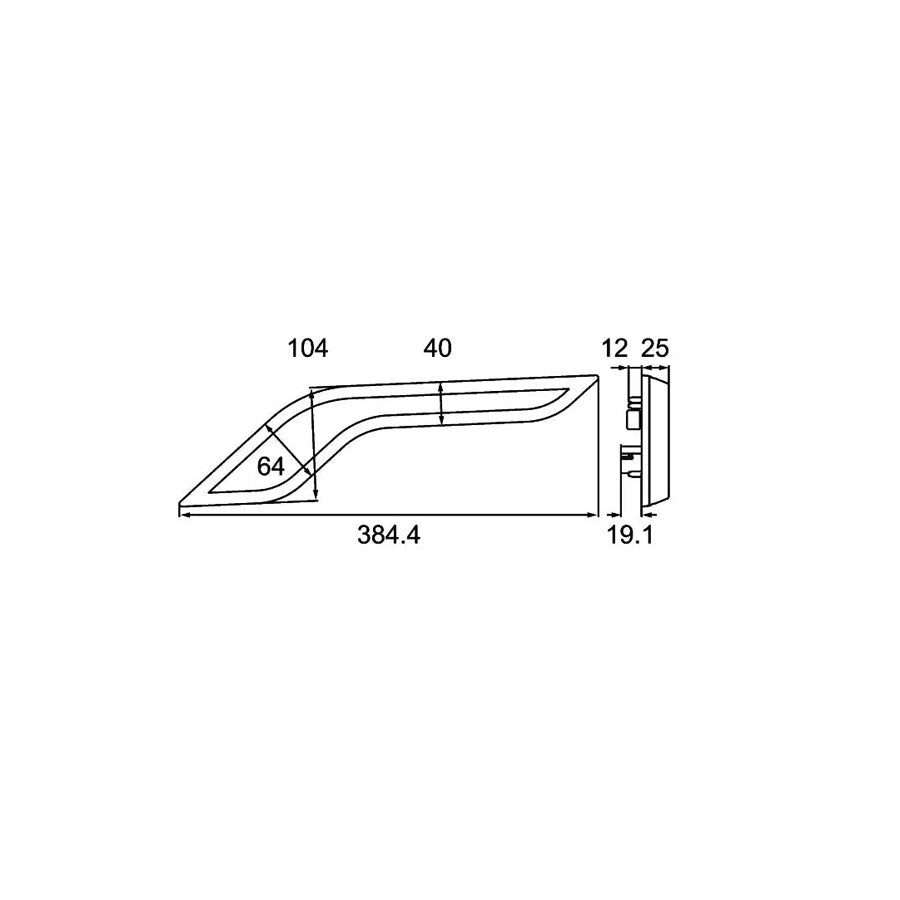 Hella 2BA 013 334-051 Indicator