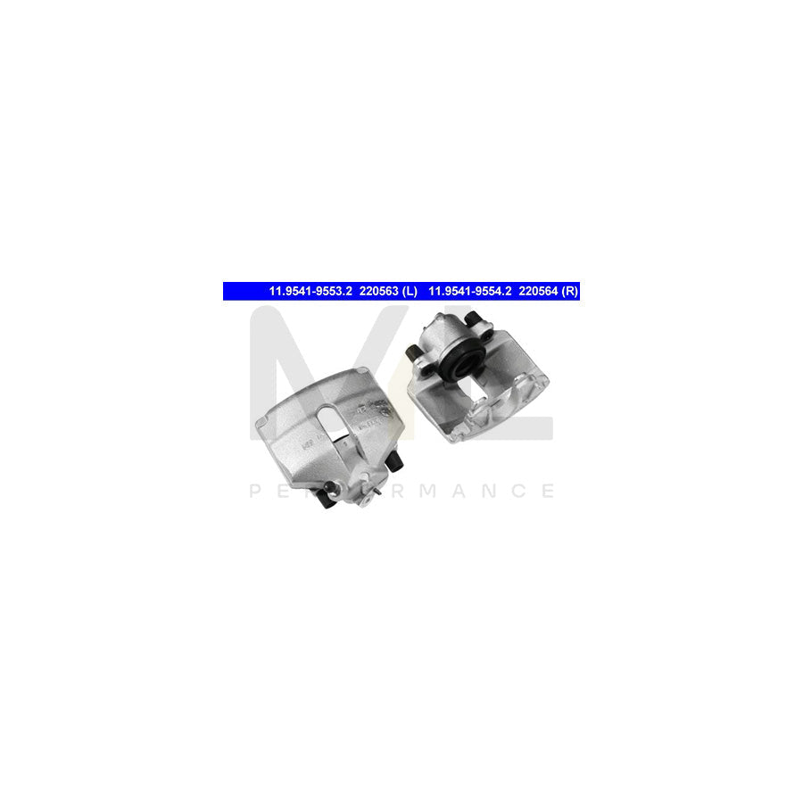 ATE 11.9541-9554.2 Brake Caliper without holder