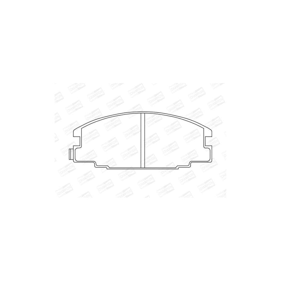 Champion 572271Ch Brake Pad Set