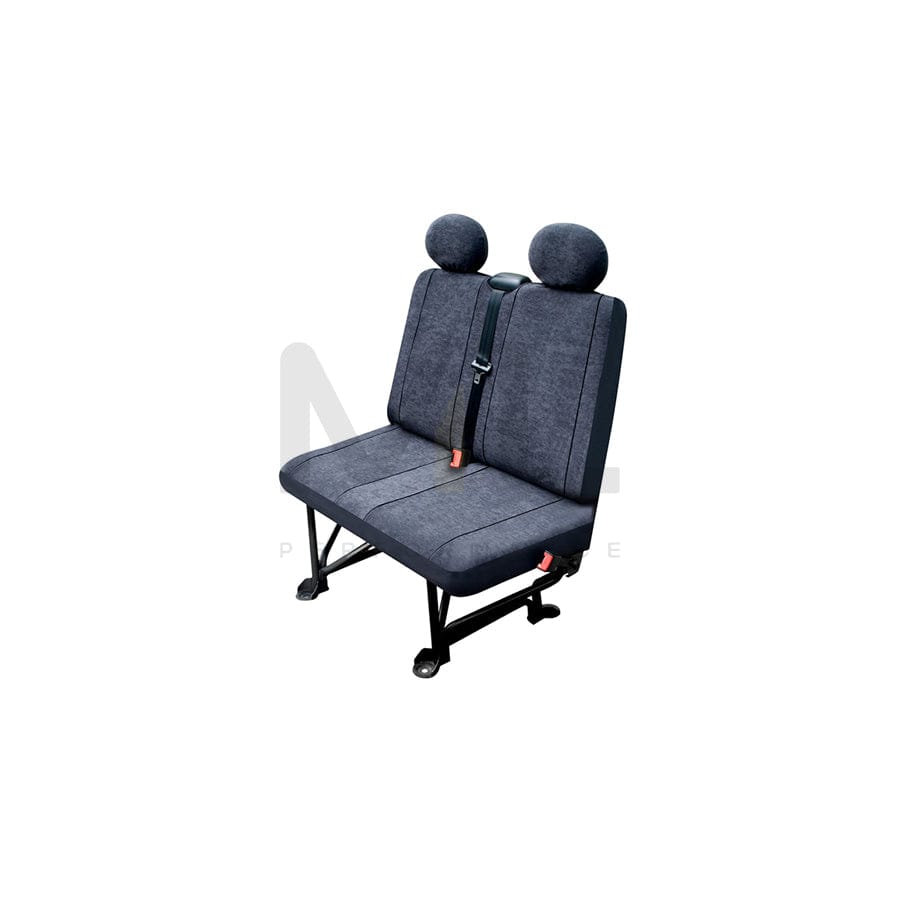 CARPASSION BUS II Elegance 30212 Car seat cover graphite, Grey, Polyester, Front