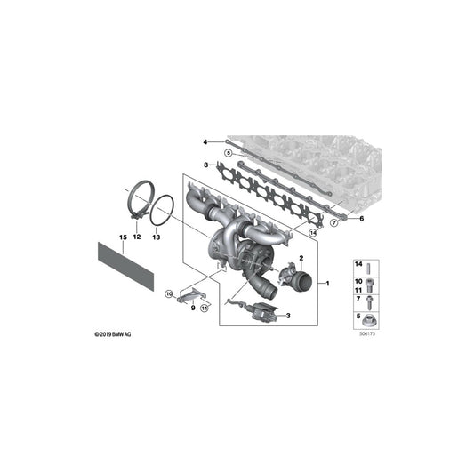 Genuine BMW 11657934387 G29 G02 G21 Turbo Charger (Inc. M340iX, Z4 M40i & X3 M40iX) | ML Performance US Car Parts