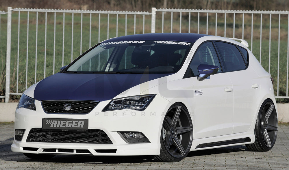 Rieger 00099187 SEAT 5F Side Skirt (Leon FR & Leon Cupra & Leon) 4 | ML Performance UK Car Parts